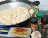Foto langkah ke 1 dari resep Spagetti toping tuna & serundeng kentang.