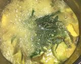 Hình bước làm 2 của món Day 22 : Canh cà đậu nghệ, gà xào, khoai lang nghiền_eat1000