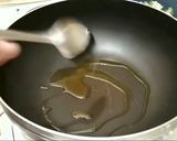 A picture of step 1 of Stir fry veggies Pasta.