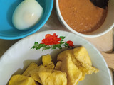 Tahu telur masak kecap