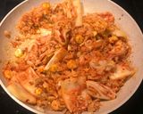 รูปขั้นตอนการทำที่ 7 ของ ข้าวกล้องผัดกิมจิ และอกไก่ตุ๋น+ไข่ต้ม(เมนูอร่อยและไม่อ้วนค่ะ)