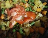 A picture of step 8 of Veg Biryani.