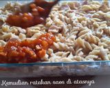 Foto langkah ke 20 dari resep Fusilli Panggang Saos Bakso Kepiting ala Rianti Kitchen.