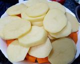 Foto del paso 3 de la receta Huevos a la plancha, con Calabaza y Patatas!🥔🍳