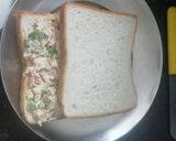 A picture of step 3 of Paneer sandwich.