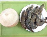 Hình bước làm 1 của món Tôm nhúng nước dừa