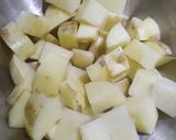आलू सोयाबीन की सब्जी (aloo soyabeen ki sabzi recipe in Hindi) रेसिपी चरण 3 फोटो
