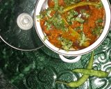 A picture of step 5 of Stuffed onion with green chilli.