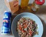 Une image de l'étape 4 de Salade de lentilles.