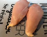 Une image de l'étape 1 de Poulet aux tomates et moutarde de Dijon.