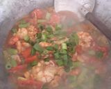 Foto langkah ke 5 dari resep Tumis udang saus tiram.