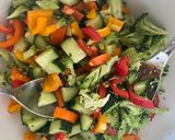 A picture of step 2 of Easy pasta salad.