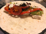 Fajita de pollo