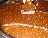 A picture of step 5 of Tilli Chikki.