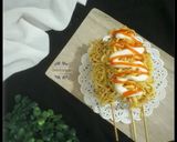 Foto langkah ke 7 dari resep Corndog Mie (tanpa telur).
