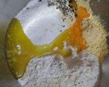 A picture of step 2 of Tutti-frutti custard cookies.