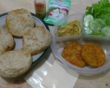 Foto langkah ke 4 dari resep burger chicken crispy.