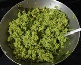 A picture of step 5 of Green spinach pulao.