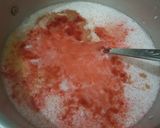 Foto langkah ke 4 dari resep Pudding Lumut Busa Merah Putih.