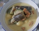 Foto langkah ke 3 dari resep Sayur terong tempe kuah santan ala upie.