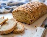 Könnyű kenyér (gluténmentes, tejmentes, cukormentes, élesztőmentes, vegán) recept fázis 3 fotója