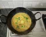 A picture of step 4 of Aloo sabji.
