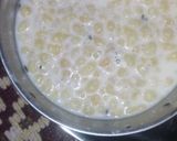 A picture of step 6 of Bundi ka raita.