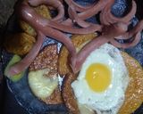 Foto del paso 2 de la receta: Púlpito de salchichas con calabacín frito