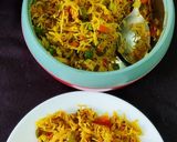 A picture of step 4 of Savory Sevai (Namkeen Sevai).
