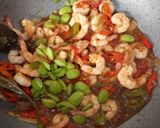 Foto langkah ke 3 dari resep Udang Pete Saos Tiram.