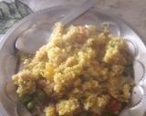 A picture of step 12 of Quiona vegetables upma.