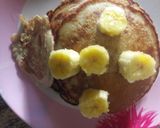 A picture of step 7 of Fluffy banana pancakes.