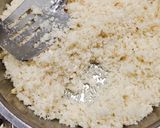 A picture of step 1 of Coconut Burfi.