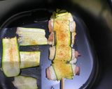 Foto del paso 5 de la receta: Pincho de calabacín con jamón y queso