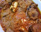 A picture of step 6 of Mutton Qorma.
