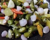 Foto langkah ke 2 dari resep Sambel Ijo Nasi Padang.