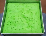 Foto langkah ke 6 dari resep Bolu Kukus Pandan Lapis Meses.