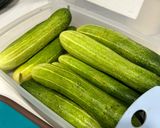 Hình bước làm 1 của món Salad Dưa Chuột Mù Tạt
