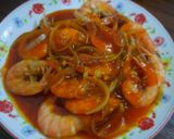 Foto langkah ke 4 dari resep Udang asam manis simple enak.