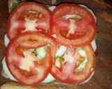 A picture of step 5 of Vegetable Sandwich.
