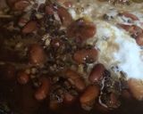 A picture of step 5 of Dal Makhni (without onion).