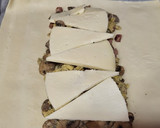 Foto del paso 8 de la receta: Hojaldre relleno de revuelto de champiñones con jamón y huevo