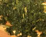 Foto del paso 1 de la receta: Budín de Kale, zanahoria y muzzarella