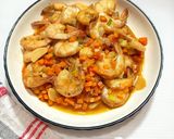 Foto langkah ke 4 dari resep Udang Saus Tiram.
