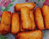 Hình bước làm 3 của món Chả giò bắp
