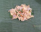Foto langkah ke 6 dari resep Pepes Tahu Mix Ayam Suwir & Toge.