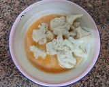 Foto del paso 4 de la receta Tortilla de coliflor rellena de queso 🧀