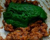 A picture of step 4 of Lahsuni Palak Khichdi.