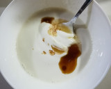 Foto del paso 1 de la receta: Vasito de tarta de queso saludable en el microondas