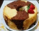 Foto langkah ke 8 dari resep Marble Chiffon Cake.